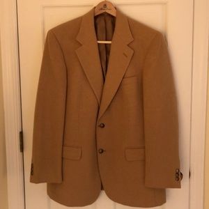 Brooks Brothers Camel Hair Sport Coat. 40R